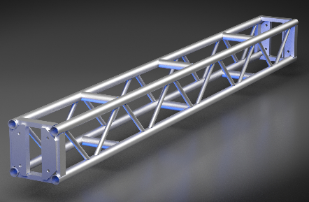 12 x 12 x 144" AV Truss (bolting, tyler black)
